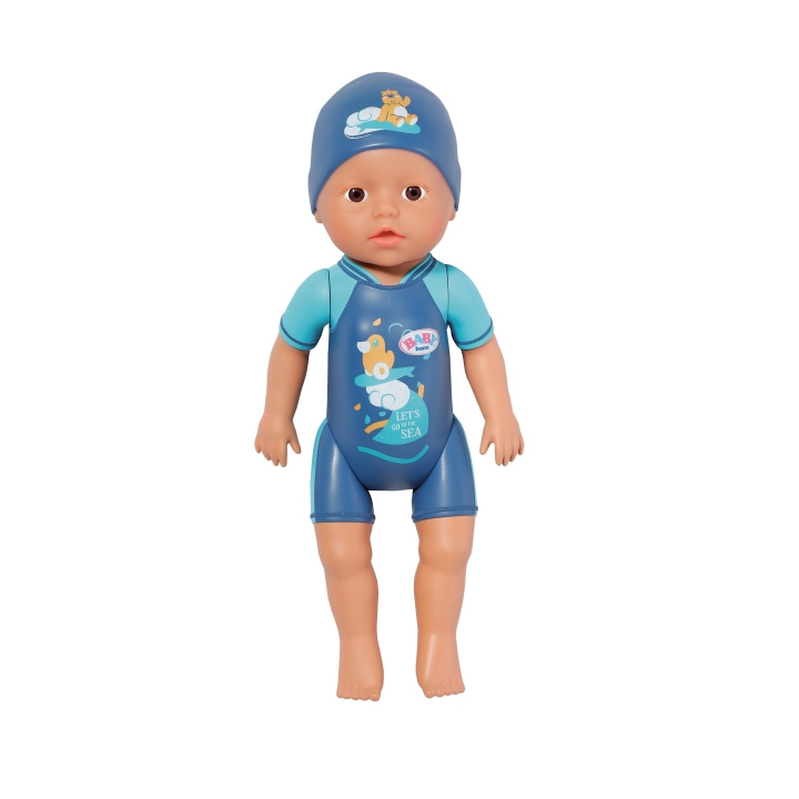 BABY BornBABY Born - Min første svømmetur - Gutt, 30 cm (832325) i gruppen LEKER, BARN OG BABY / Leker / Dukker & tilbehør hos TP E-commerce Nordic AB (D21905)