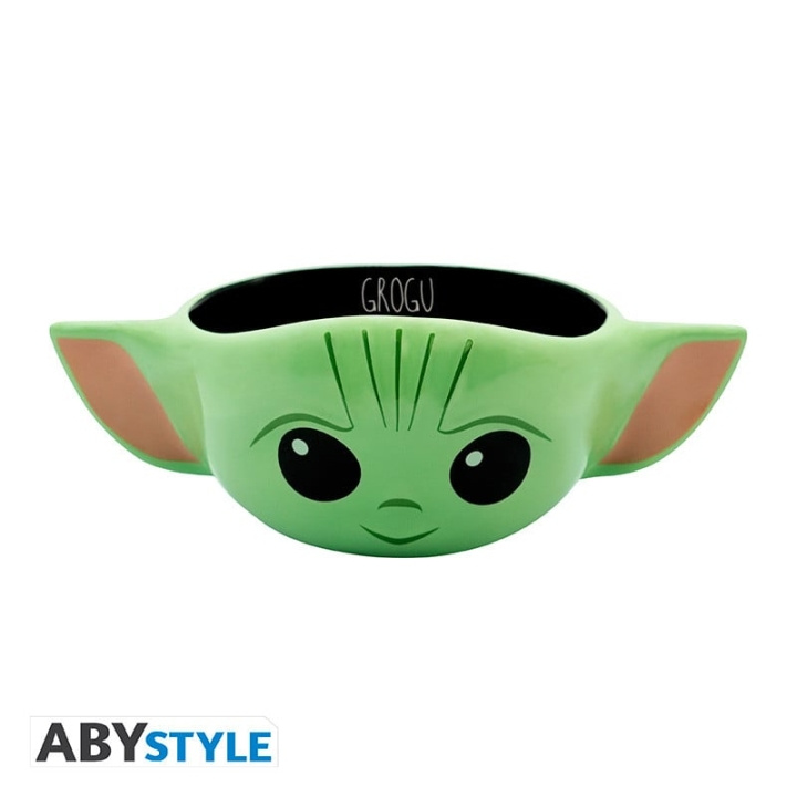 Abysse MANDALORIANEREN - 3D-skål - Grogu i gruppen SPORT, FRITID & HOBBY / Morsomme produkter / Samlerobjekter hos TP E-commerce Nordic AB (D21909)