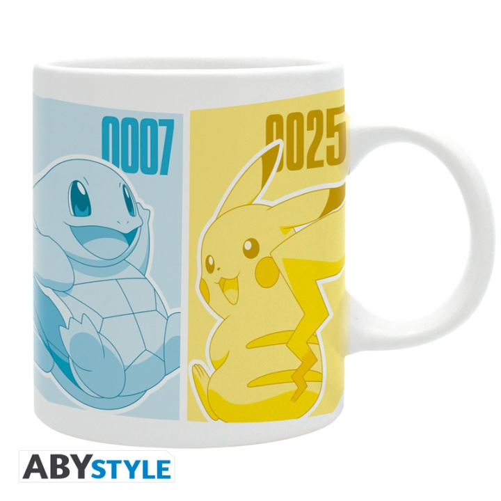 Abysse POKEMON-krus - Pikachu og Kanto-forretter - 320 ml i gruppen SPORT, FRITID & HOBBY / Morsomme produkter / Kopper hos TP E-commerce Nordic AB (D21961)