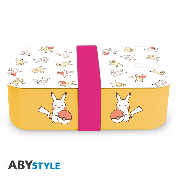 Abysse POKEMON Bento-eske - Elektrisk type - 19 x 12,3 x 6,6 cm i gruppen SPORT, FRITID & HOBBY / Morsomme produkter / Samlerobjekter hos TP E-commerce Nordic AB (D21964)