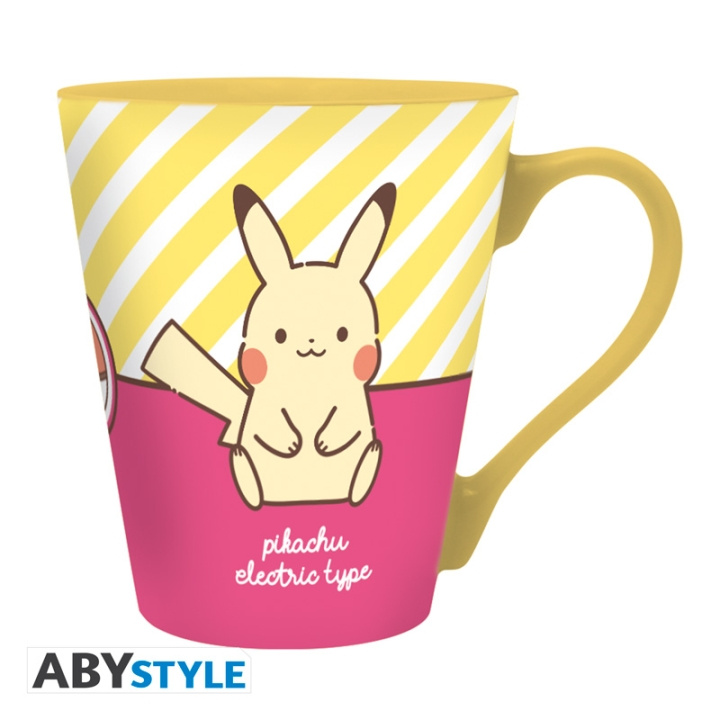 Abysse Pokémon-krus - Pikachu Electric - 250 ml i gruppen SPORT, FRITID & HOBBY / Morsomme produkter / Kopper hos TP E-commerce Nordic AB (D21987)