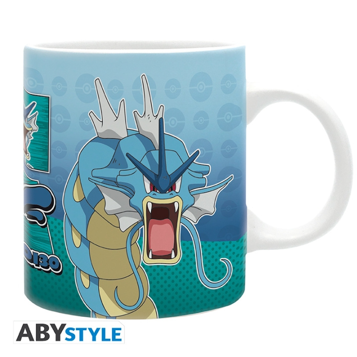 Abysse Pokémon-krus - Gyarados - 320 ml i gruppen SPORT, FRITID & HOBBY / Morsomme produkter / Kopper hos TP E-commerce Nordic AB (D21990)