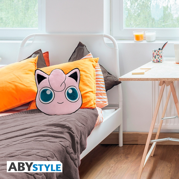 Abysse Pokémon-pute - Jigglypuff - 30 cm x 30 cm x 8 cm i gruppen HJEM, HUS OG HAGE / Innredning / Puter hos TP E-commerce Nordic AB (D21996)