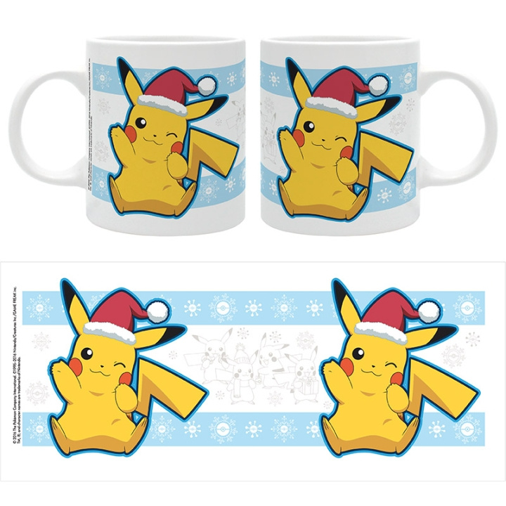 Abysse Pikachu Julenissekrus - 320 ml i gruppen SPORT, FRITID & HOBBY / Morsomme produkter / Kopper hos TP E-commerce Nordic AB (D22013)