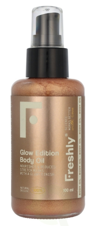 Freshly Cosmetics Glow Edition Body Oil 100 ml i gruppen HELSE OG SKJØNNHET / Hudpleie / Kroppspleie / Body lotion hos TP E-commerce Nordic AB (D22062)