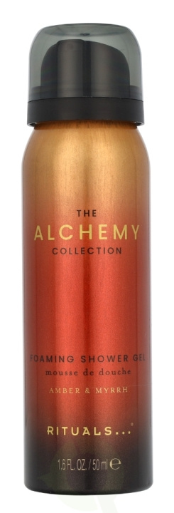 Rituals The Alchemy Collection Foaming Shower Gel 50 ml i gruppen HELSE OG SKJØNNHET / Hudpleie / Kroppspleie / Bad- og dusjkrem hos TP E-commerce Nordic AB (D22071)