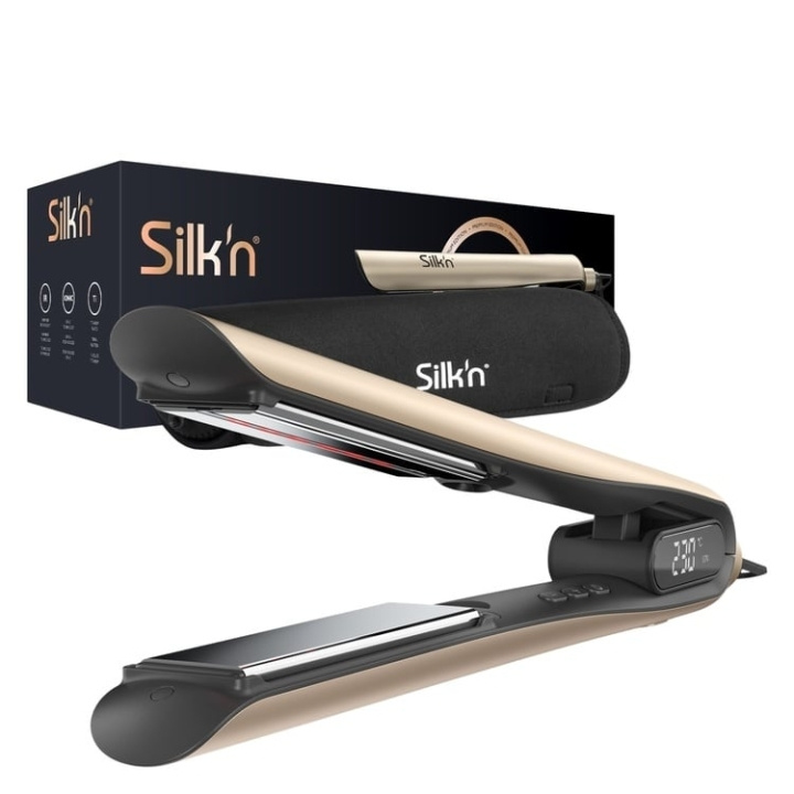Silk\'n SilkyStraight infrarød rettetang i gruppen HELSE OG SKJØNNHET / Hår & styling / Stylingverktøy / Rettetenger hos TP E-commerce Nordic AB (D22174)