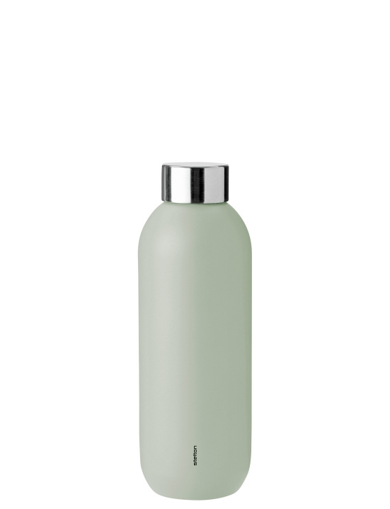 Stelton Keep Cool vakuumisolert flaske 0,6 l (Minty Moss) i gruppen SPORT, FRITID & HOBBY / Friluftsliv / Termoser og flasker hos TP E-commerce Nordic AB (D22182)
