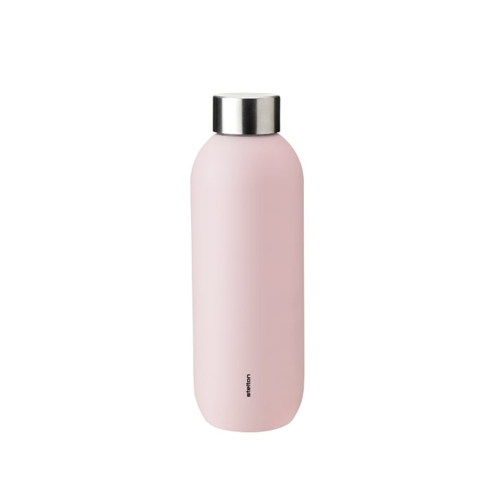 Stelton Keep Cool vakuumisolert flaske 0,6 L (Soft Rose) i gruppen SPORT, FRITID & HOBBY / Friluftsliv / Termoser og flasker hos TP E-commerce Nordic AB (D22184)