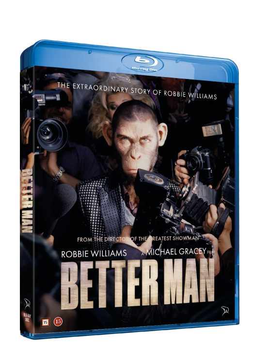 BETTER MAN i gruppen Elektronikk / Lyd & Bilde / TV og tilbehør / Filmer / Blu-ray hos TP E-commerce Nordic AB (D22188)