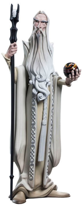 Weta Workshop Ringenes Herre Miniepos - Saruman i gruppen SPORT, FRITID & HOBBY / Morsomme produkter / Samlerobjekter hos TP E-commerce Nordic AB (D22192)