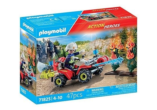 Playmobil Firehjuling for brannslukking (71825) i gruppen LEKER, BARN OG BABY / Leker / Lekebiler hos TP E-commerce Nordic AB (D22208)