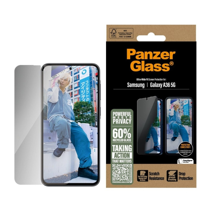 Privacy Screen Protector Samsung Galaxy A36 5G | Ultra-Wide Fit