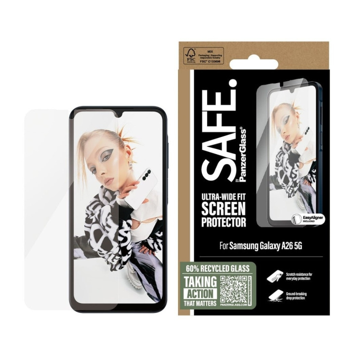 Screen Protector Samsung Galaxy A26 5G | Ultra-Wide Fit w. Aligner