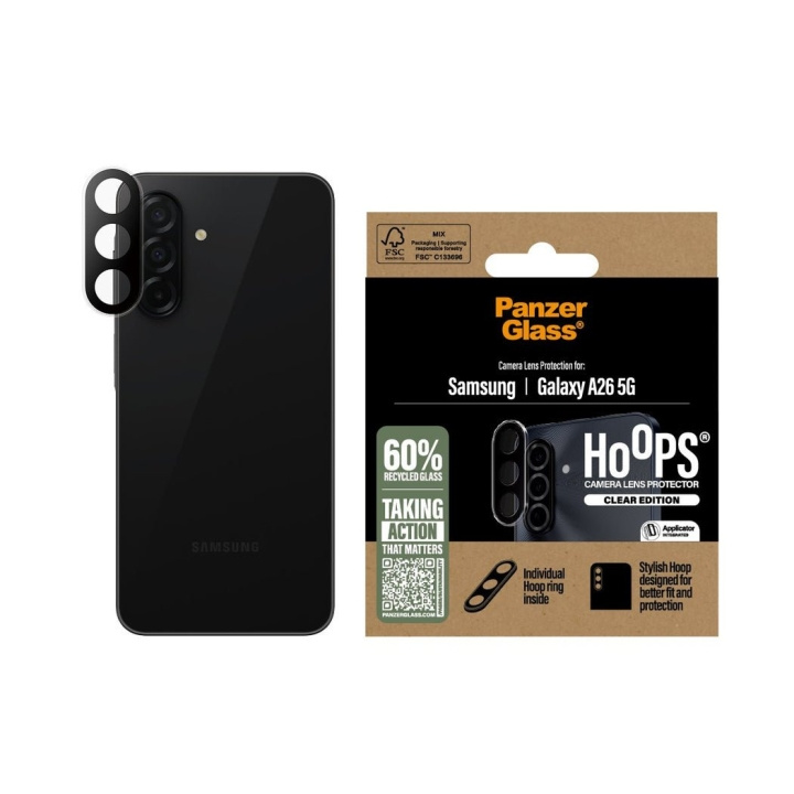 Panzer Glass - Hoops TRNSP linsebeskytter Galaxy new A25 5G i gruppen SMARTTELEFON & NETTBRETT / Mobilbeskyttelse / Samsung hos TP E-commerce Nordic AB (D22224)
