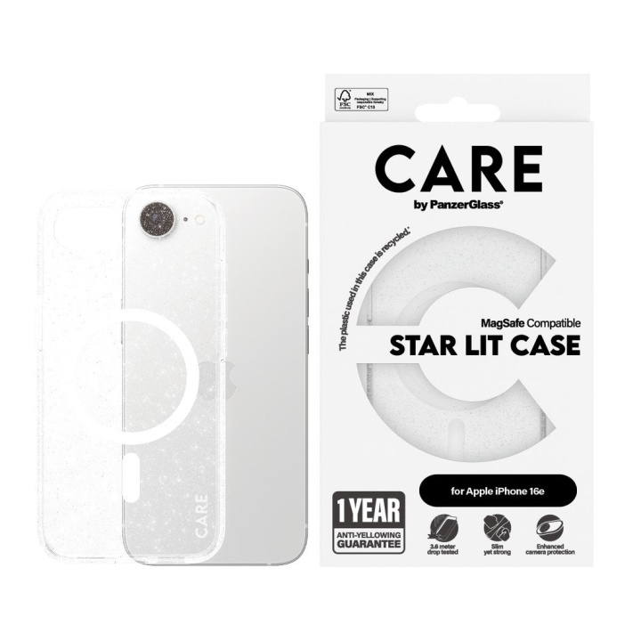 PanzerGlass CARE by PanzerGlass - Etui - MagSafe - iPhone 16e i gruppen SMARTTELEFON & NETTBRETT / Mobilbeskyttelse / Apple / iPhone 16 hos TP E-commerce Nordic AB (D22229)
