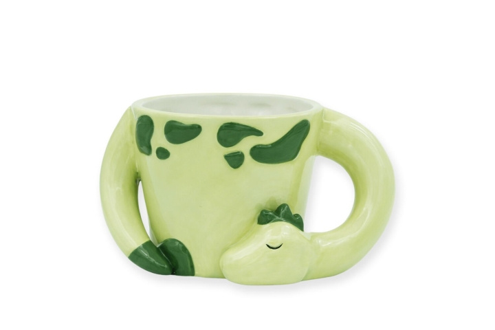 Winkee Sleeping Dino-krus - Lysegrønn i gruppen SPORT, FRITID & HOBBY / Morsomme produkter / Kopper hos TP E-commerce Nordic AB (D22246)