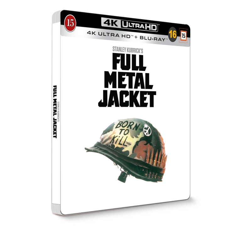 FULL METAL JACKET STEELBOOK - LIMITED EDITION - i gruppen Elektronikk / Lyd & Bilde / TV og tilbehør / Filmer / Blu-ray hos TP E-commerce Nordic AB (D22261)