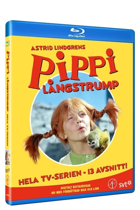 Astrid Lindgren: Pippi Långstrump - Box (Blu-Ray) i gruppen Elektronikk / Lyd & Bilde / TV og tilbehør / Filmer / Blu-ray hos TP E-commerce Nordic AB (D22270)