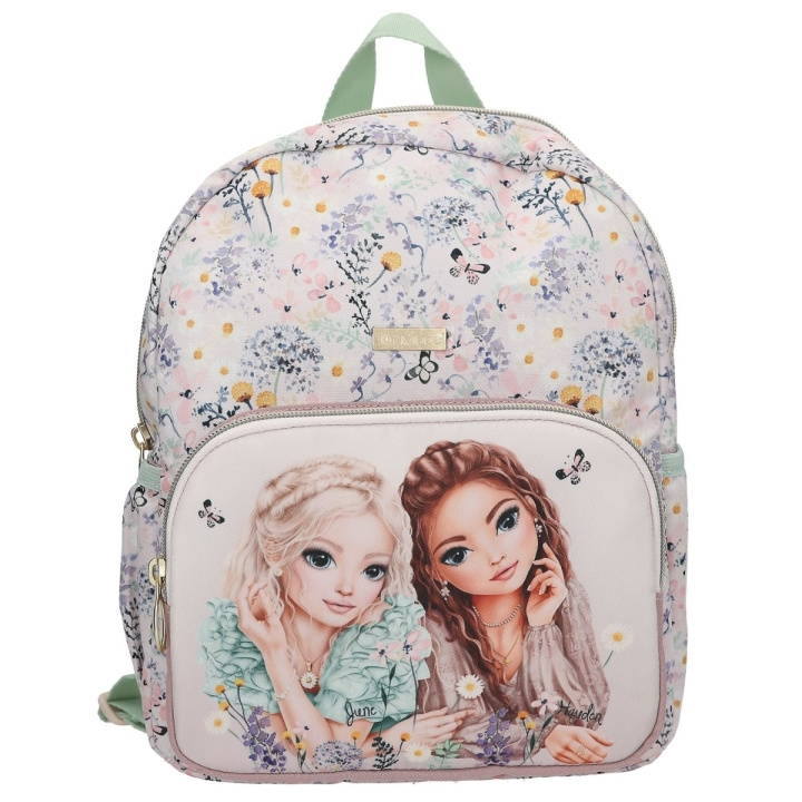 TOPModel TOPModel Ryggsekk SUMMER FEELING - Rosa og salviegrønn - Liten (413306) i gruppen LEKER, BARN OG BABY / Reise / Barnevesker / Ryggsekker hos TP E-commerce Nordic AB (D22302)