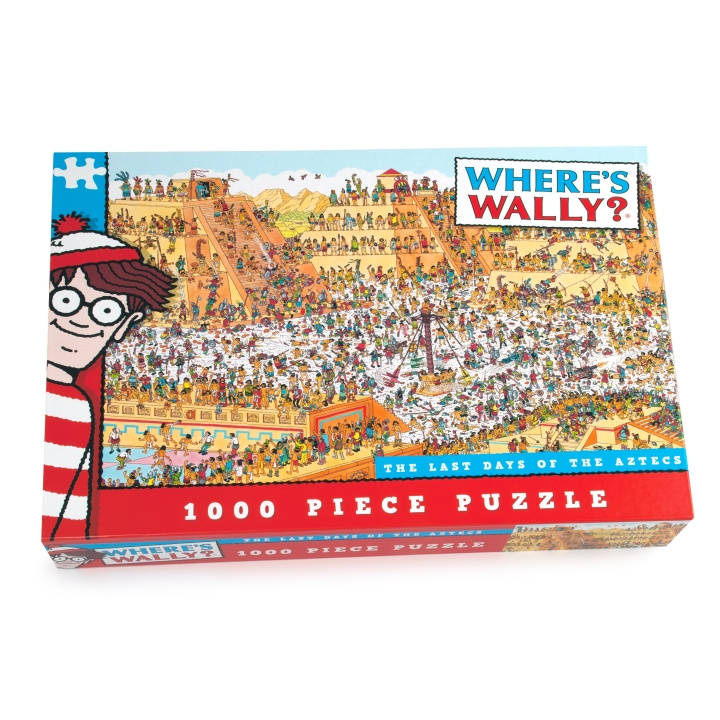 University Games Hvor er Wally - Aztekernes siste dag - 1000 brikker (710-5905) i gruppen LEKER, BARN OG BABY / Leker / Barnas puslespill hos TP E-commerce Nordic AB (D22317)