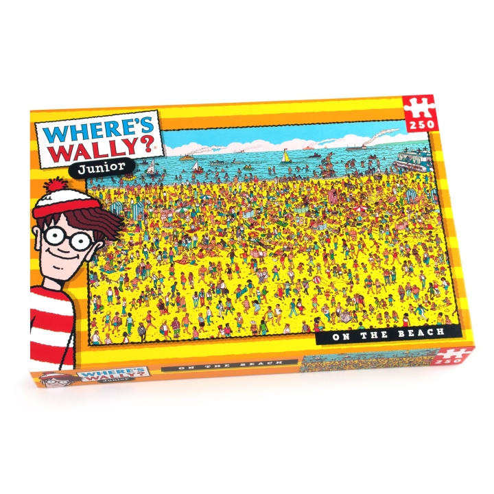 University Games Hvor er Wally - Strand 250 brikker (710-5935) i gruppen LEKER, BARN OG BABY / Leker / Leksaker hos TP E-commerce Nordic AB (D22322)