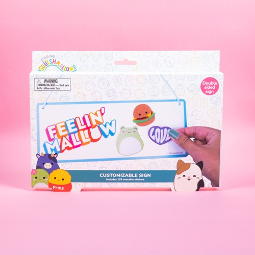 Squishmallows Romskilt med veggdekaler i gruppen SPORT, FRITID & HOBBY / Morsomme produkter / Samlerobjekter hos TP E-commerce Nordic AB (D22350)