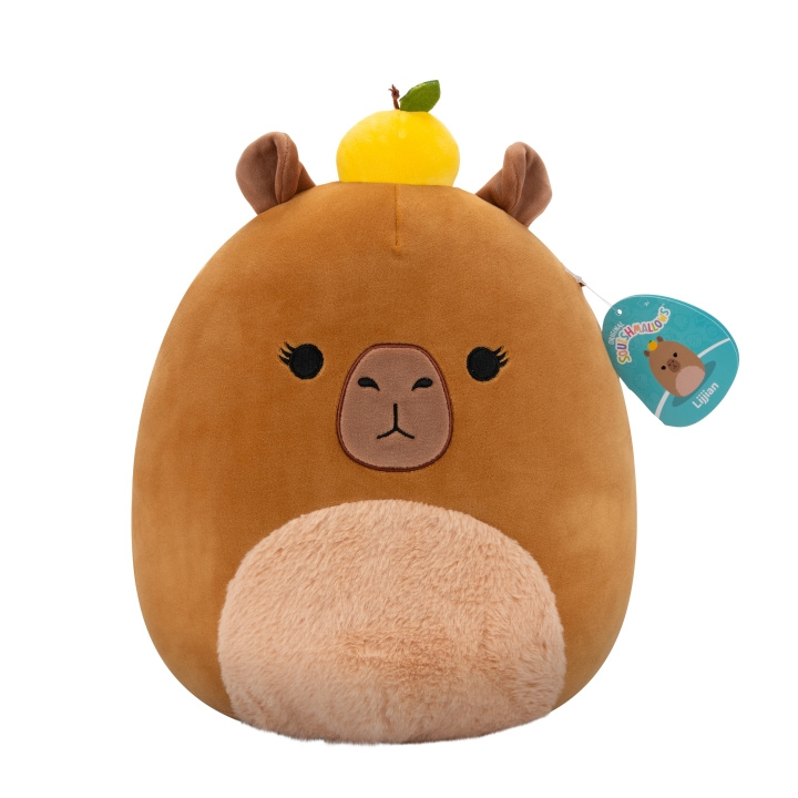 Squishmallows 30 cm plysj - Lijjian Capybara (237691) i gruppen LEKER, BARN OG BABY / Babyleker (0-3 år) / Kosedyr hos TP E-commerce Nordic AB (D22369)