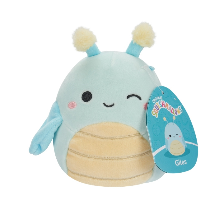 Squishmallows 19 cm - Giles Grasshopper i gruppen LEKER, BARN OG BABY / Babyleker (0-3 år) / Kosedyr hos TP E-commerce Nordic AB (D22377)