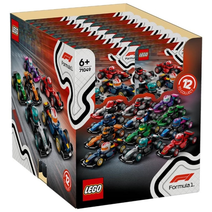 LEGO Minifigurer - Minifigurer F1 Cars 36stk. eske (71049) i gruppen LEKER, BARN OG BABY / Leker / Byggeleker / Lego hos TP E-commerce Nordic AB (D22406)