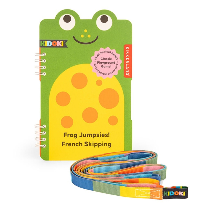 Kikkerland Kidoki FrogJumpsies French Skipping - (KID51-F) i gruppen LEKER, BARN OG BABY / Uteleker / Sport & spill hos TP E-commerce Nordic AB (D22476)
