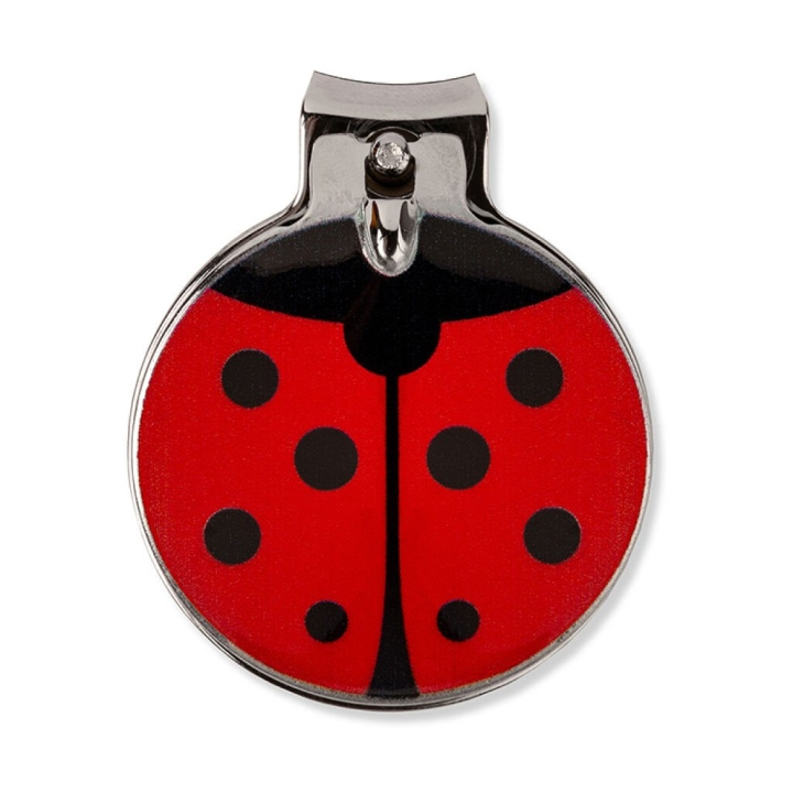 Kikkerland Marihøne negleklipper - 4,25 cm x 5,25 cm x 1,5 cm i gruppen SPORT, FRITID & HOBBY / Morsomme produkter / Morsomme produkter hos TP E-commerce Nordic AB (D22477)