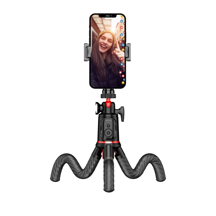 Rollei Fleksibelt stativ i Monkeypod I Easy Creator - Høyde: 25 cm (min) til 46 cm (maks) i gruppen Elektronikk / Foto og video / Fotograferingsutstyr / Stativer hos TP E-commerce Nordic AB (D22484)