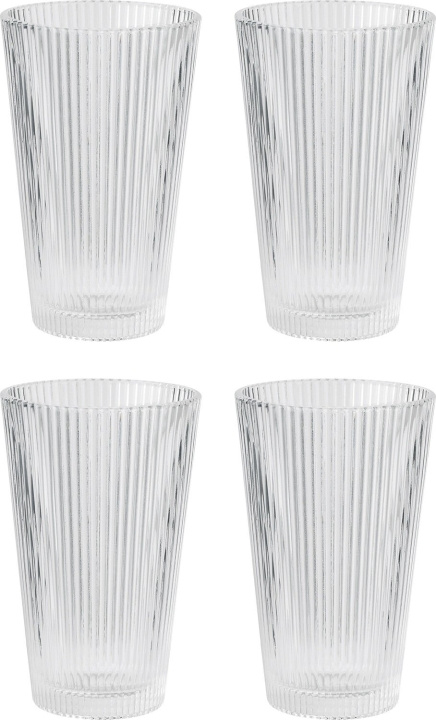 Stelton Pilastro Drikkeglass 0,35 L (4 stk) i gruppen HJEM, HUS OG HAGE / Kjøkkenutstyr / Vin- og drinktilbehør hos TP E-commerce Nordic AB (D22489)