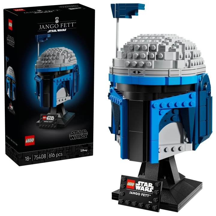 LEGO Star Wars TM - Jango Fett™ hjelm (75408) i gruppen LEKER, BARN OG BABY / Leker / Byggeleker / Lego hos TP E-commerce Nordic AB (D22495)