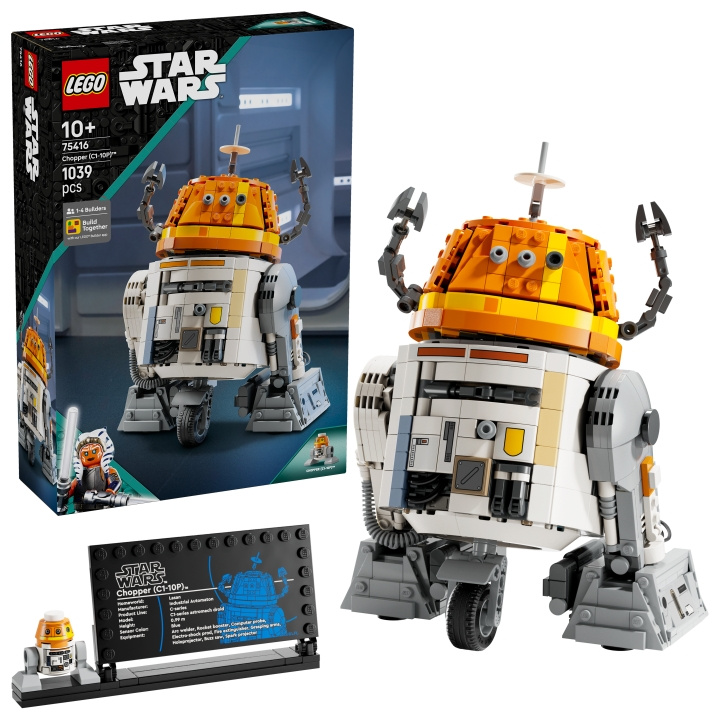 LEGO Star Wars TM - Chopper (C1-10P)™ Astromech Droid (75416) i gruppen LEKER, BARN OG BABY / Leker / Byggeleker / Lego hos TP E-commerce Nordic AB (D22497)