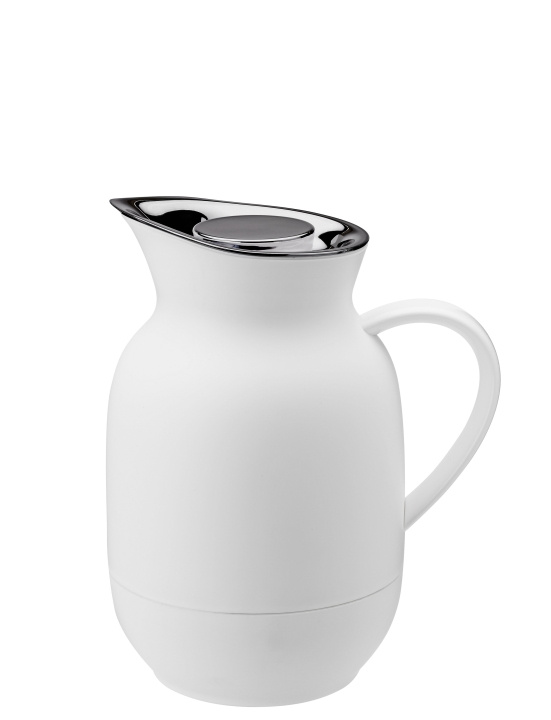 Stelton Amphora Vacuum Jug 1 L (Soft White) i gruppen SPORT, FRITID & HOBBY / Friluftsliv / Termoser og flasker hos TP E-commerce Nordic AB (D22501)