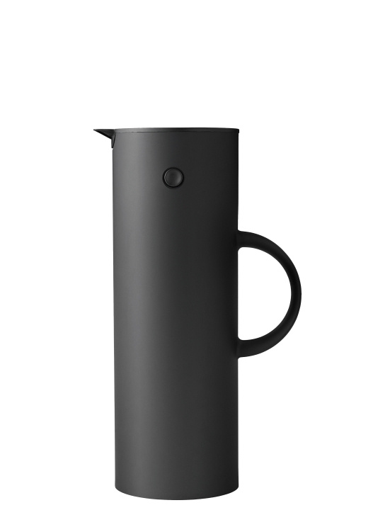 Stelton EM77 Vakuumkanne 1 L (Soft Black) i gruppen SPORT, FRITID & HOBBY / Friluftsliv / Termoser og flasker hos TP E-commerce Nordic AB (D22512)