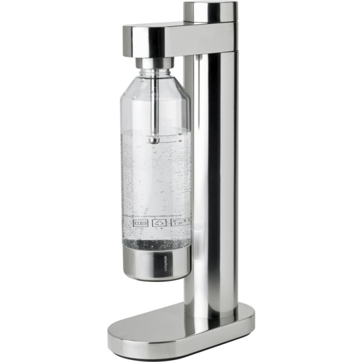 Stelton Brus kullsyremaskin (stål) i gruppen HJEM, HUS OG HAGE / Husholdningsapparater / Vann og juice / Kullsyremaskin / Maskiner hos TP E-commerce Nordic AB (D22513)