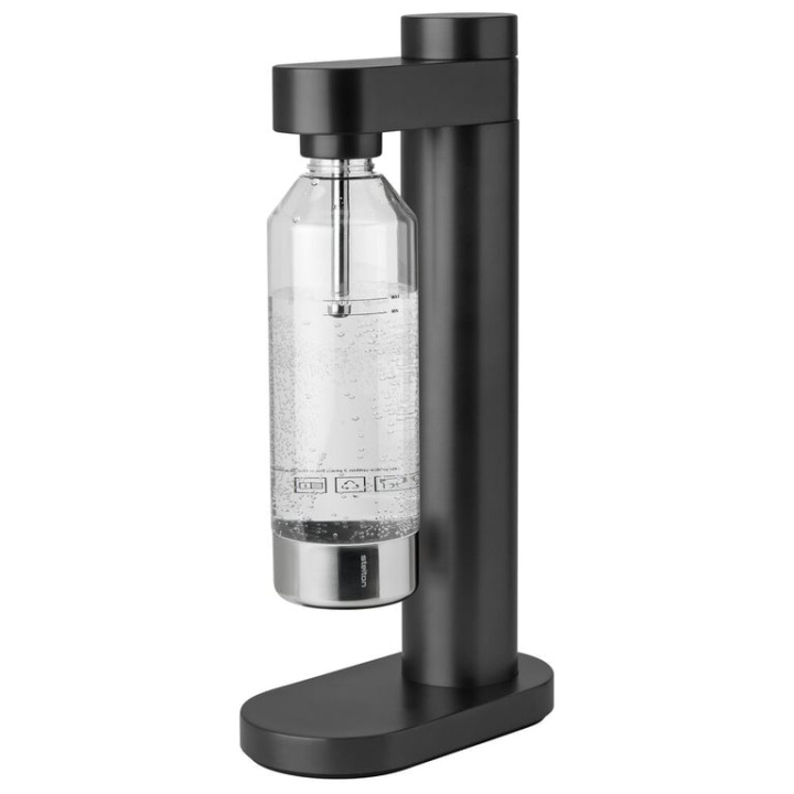 Stelton Brus kullsyremaskin (svart metallic) i gruppen HJEM, HUS OG HAGE / Husholdningsapparater / Vann og juice / Kullsyremaskin / Maskiner hos TP E-commerce Nordic AB (D22514)