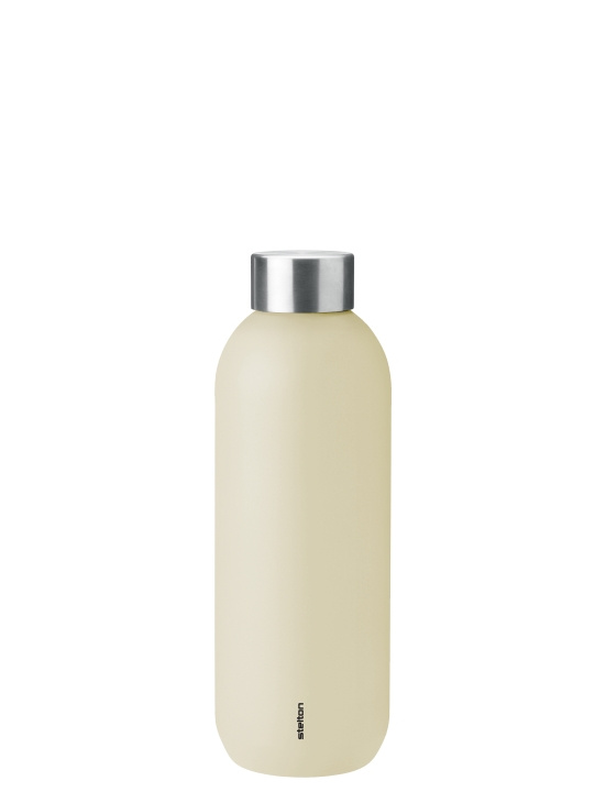 Stelton Keep Cool vakuumisolert flaske 0,6 l (Mellow Yellow) i gruppen SPORT, FRITID & HOBBY / Friluftsliv / Termoser og flasker hos TP E-commerce Nordic AB (D22525)