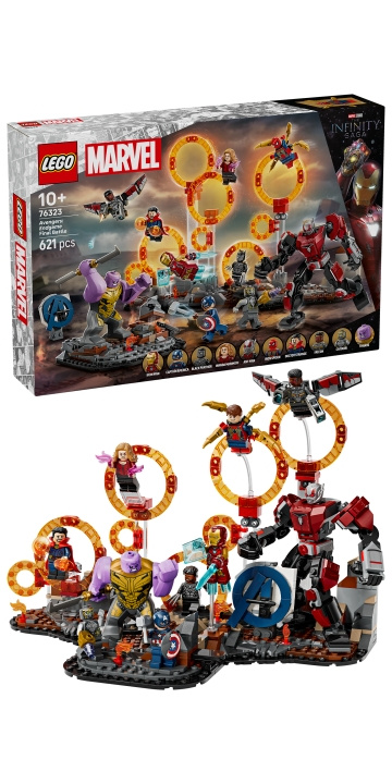 LEGO Superhelter - Avengers: Endgame Final Battle (76323) i gruppen LEKER, BARN OG BABY / Leker / Byggeleker / Lego hos TP E-commerce Nordic AB (D22529)