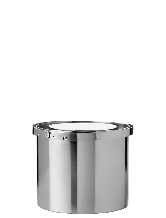 Stelton Arne Jacobsen Cylinda isbøtte 1 L (stål) i gruppen SPORT, FRITID & HOBBY / Morsomme produkter / Smarte produkter hos TP E-commerce Nordic AB (D22539)