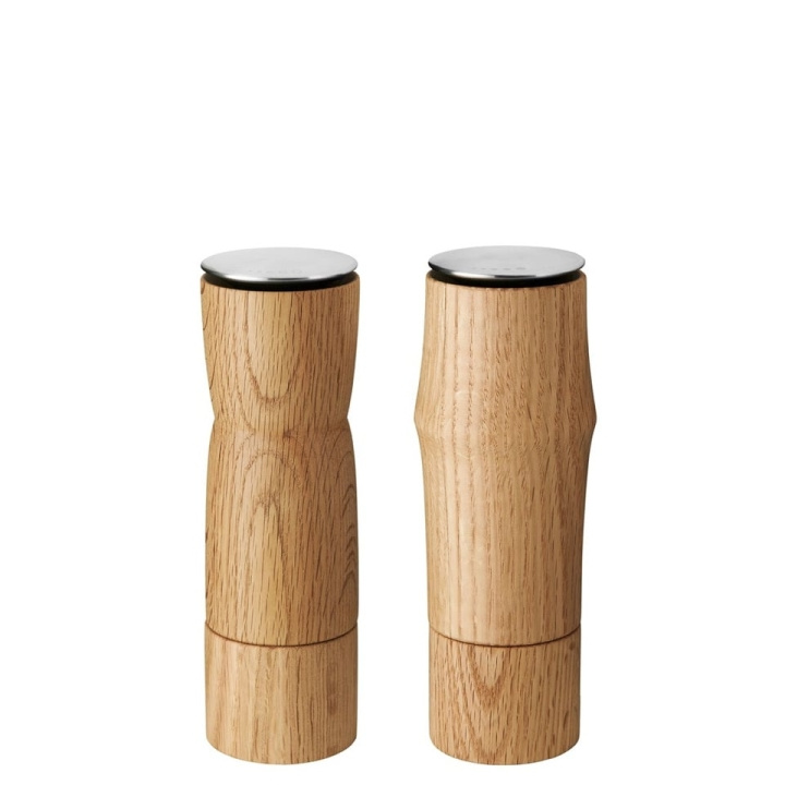 Stelton Storm salt- og pepperkvern (eik) i gruppen HJEM, HUS OG HAGE / Kjøkkenutstyr / Saltkverner og pepperkverner hos TP E-commerce Nordic AB (D22547)