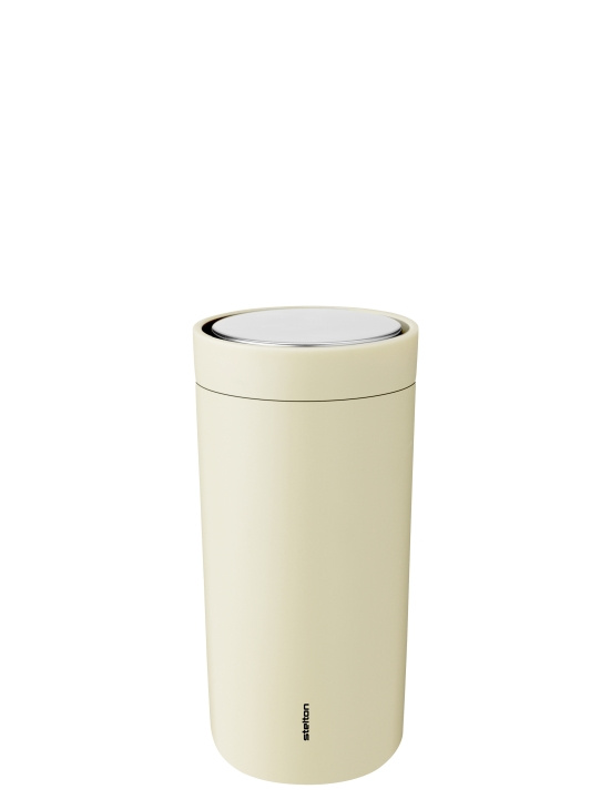 Stelton To-Go Click vakuumisolert kopp 0,4 L (Mellow Yellow) i gruppen SPORT, FRITID & HOBBY / Friluftsliv / Termoser og flasker hos TP E-commerce Nordic AB (D22574)