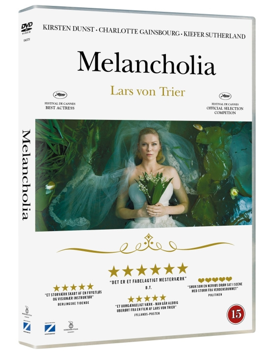 Melancholia - DVD i gruppen Elektronikk / Lyd & Bilde / TV og tilbehør / Filmer / DVD hos TP E-commerce Nordic AB (D22604)
