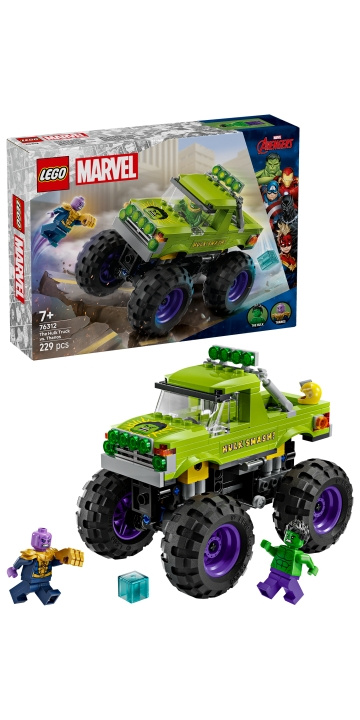 LEGO Super Heroes - The Hulk Truck vs. Thanos (76312) i gruppen LEKER, BARN OG BABY / Leker / Byggeleker / Lego hos TP E-commerce Nordic AB (D22606)