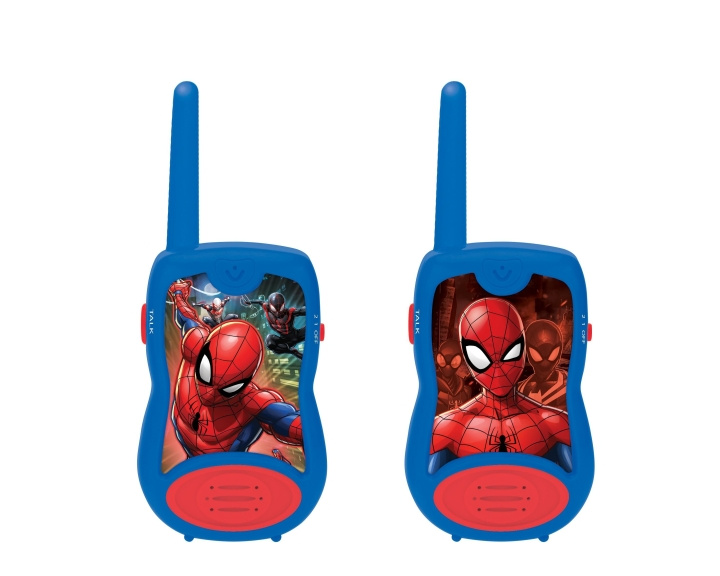 Lexibook Spider-Man - Walkie Talkies (20274) i gruppen SPORT, FRITID & HOBBY / Friluftsliv / Walkie talkie hos TP E-commerce Nordic AB (D22628)