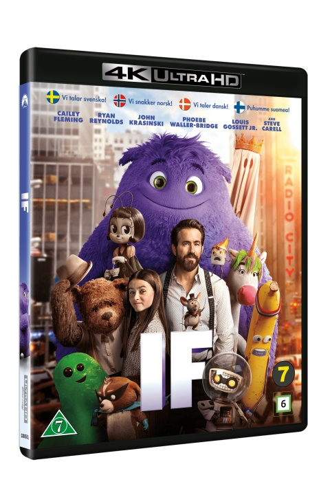 IF (Imaginary Friends) i gruppen Elektronikk / Lyd & Bilde / TV og tilbehør / Filmer / Blu-ray hos TP E-commerce Nordic AB (D22639)