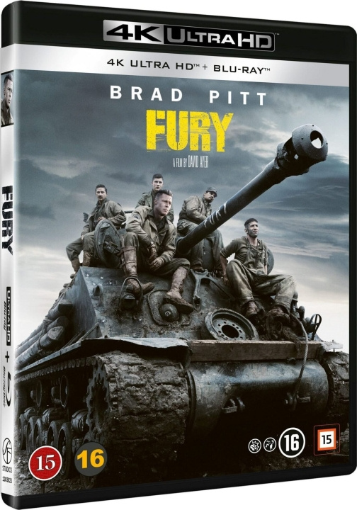 Fury i gruppen Elektronikk / Lyd & Bilde / TV og tilbehør / Filmer / Blu-ray hos TP E-commerce Nordic AB (D22641)